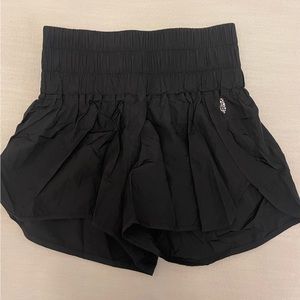 Free People Movement Black Shorts